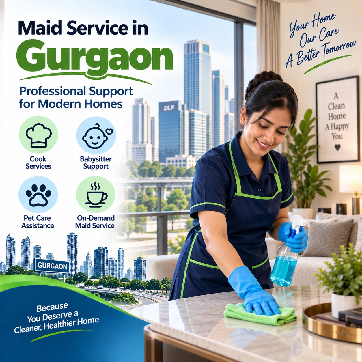Maid Service in Gurgaon